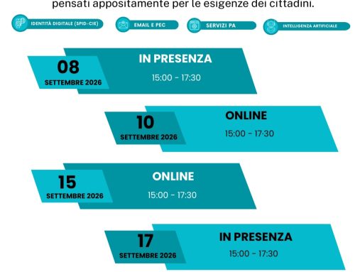 A SETTEMBRE RIPRENDONO I CORSI DI FORMAZIONE DIGITALMENTIS 2
